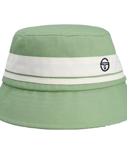 Sergio Tacchini Newsford Bucket Hat Quiet Green/Gardenia 