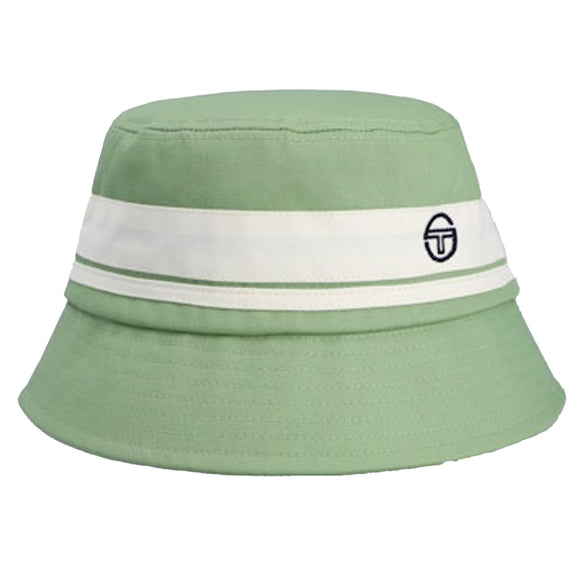 Sergio Tacchini Newsford Bucket Hat Quiet Green/Gardenia 