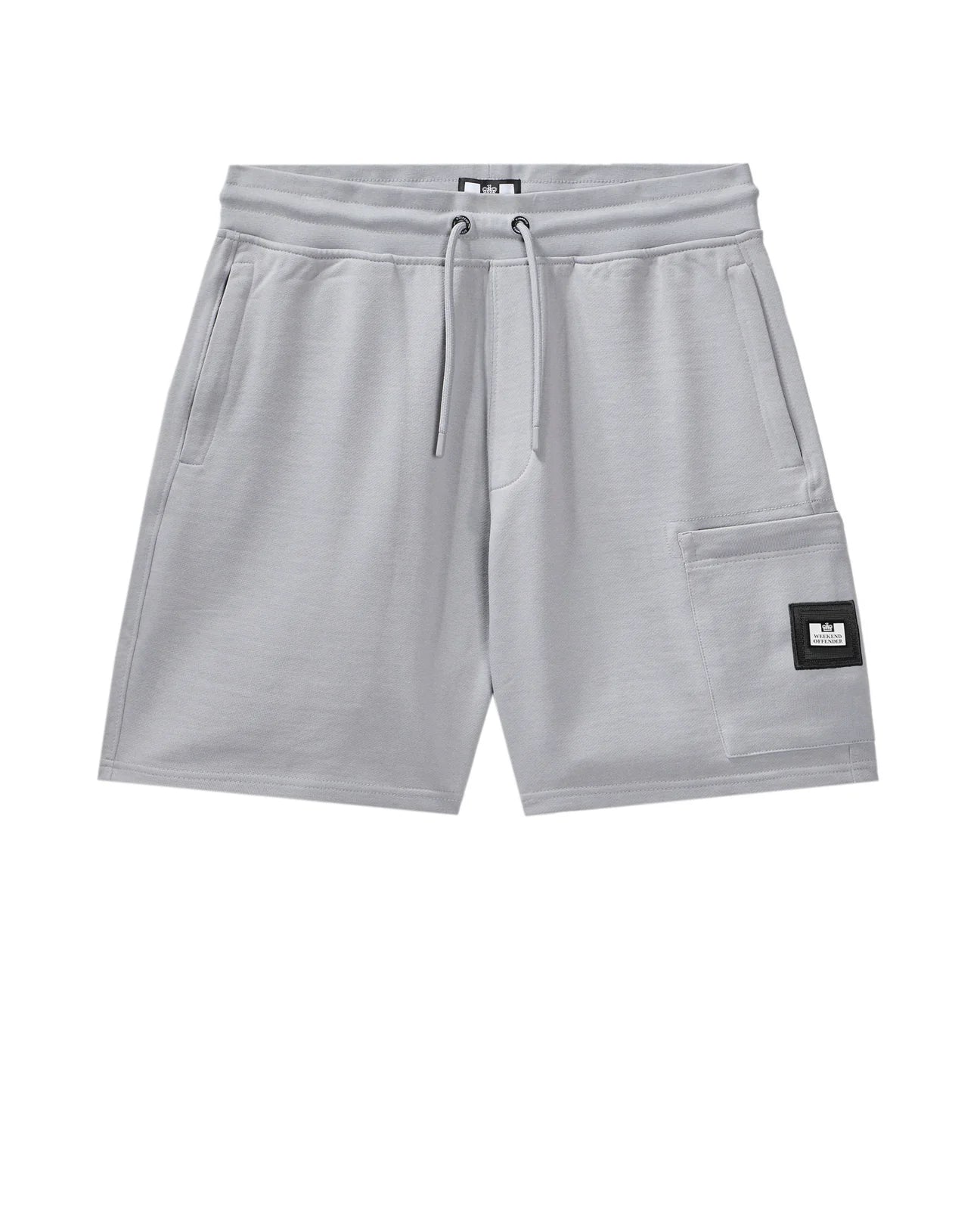 Weekend Offender Hawkins Jogger Shorts Smokey Grey - Raw Menswear