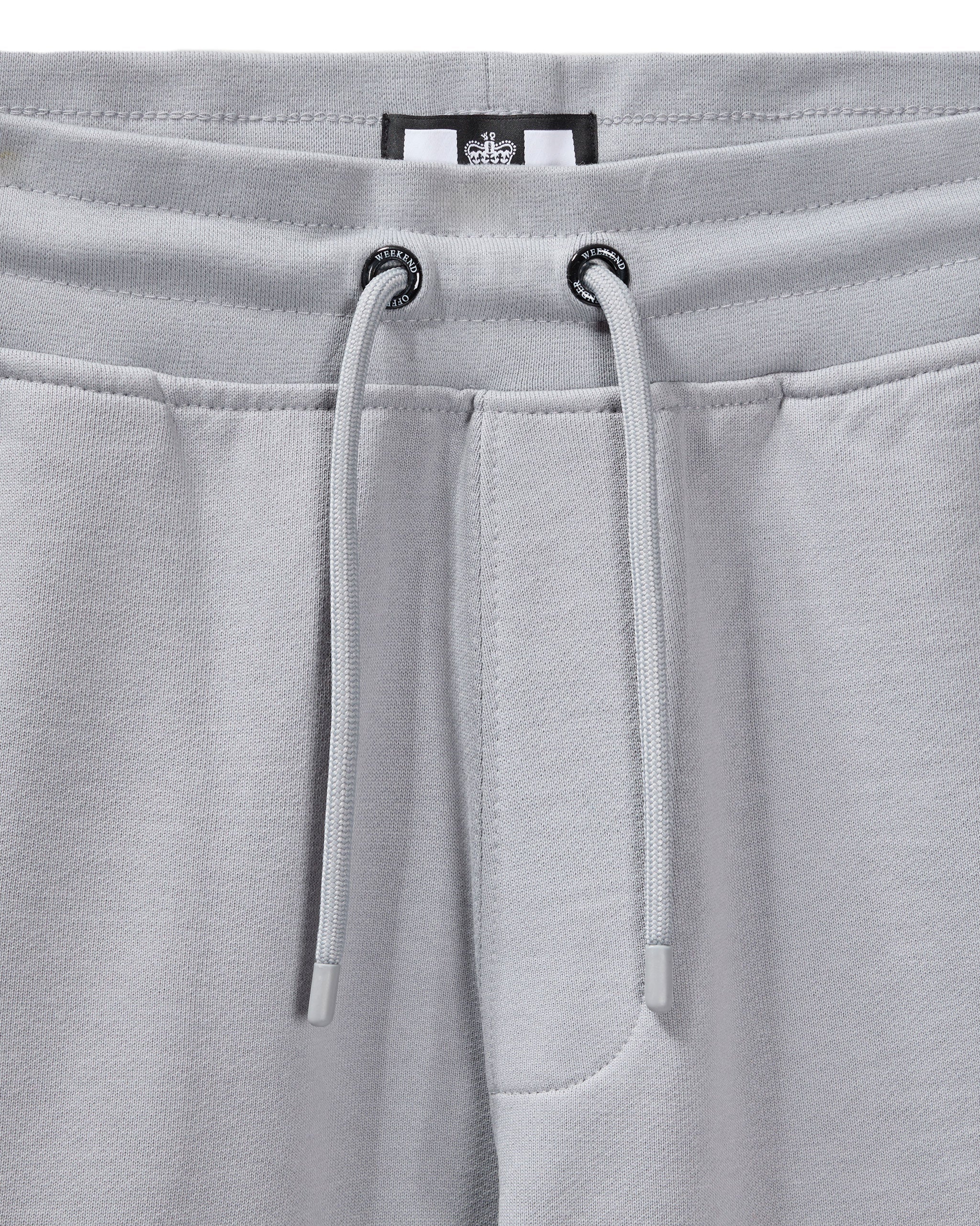 Weekend Offender Hawkins Jogger Shorts Smokey Grey - Raw Menswear