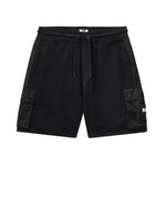 Carica l&#39;immagine nel visualizzatore di Gallery, Weekend Offender Pink Sands Jogger Shorts Black - Raw Menswear
