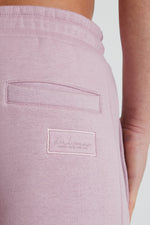 Charger l&#39;image dans la galerie, DML Banks Premium Brushback Fleece Shorts in MAUVE HAZE - Raw Menswear

