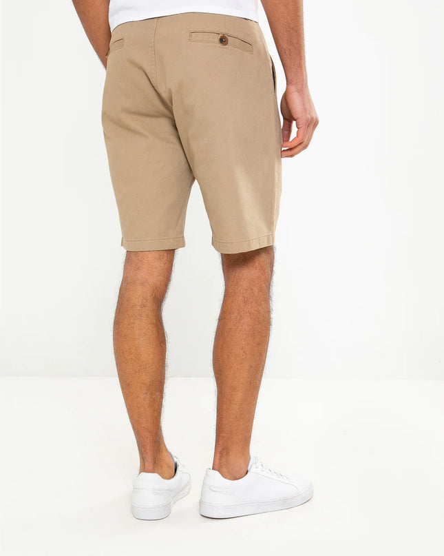 Threadbare Northsea Chino Shorts Stone - Raw Menswear