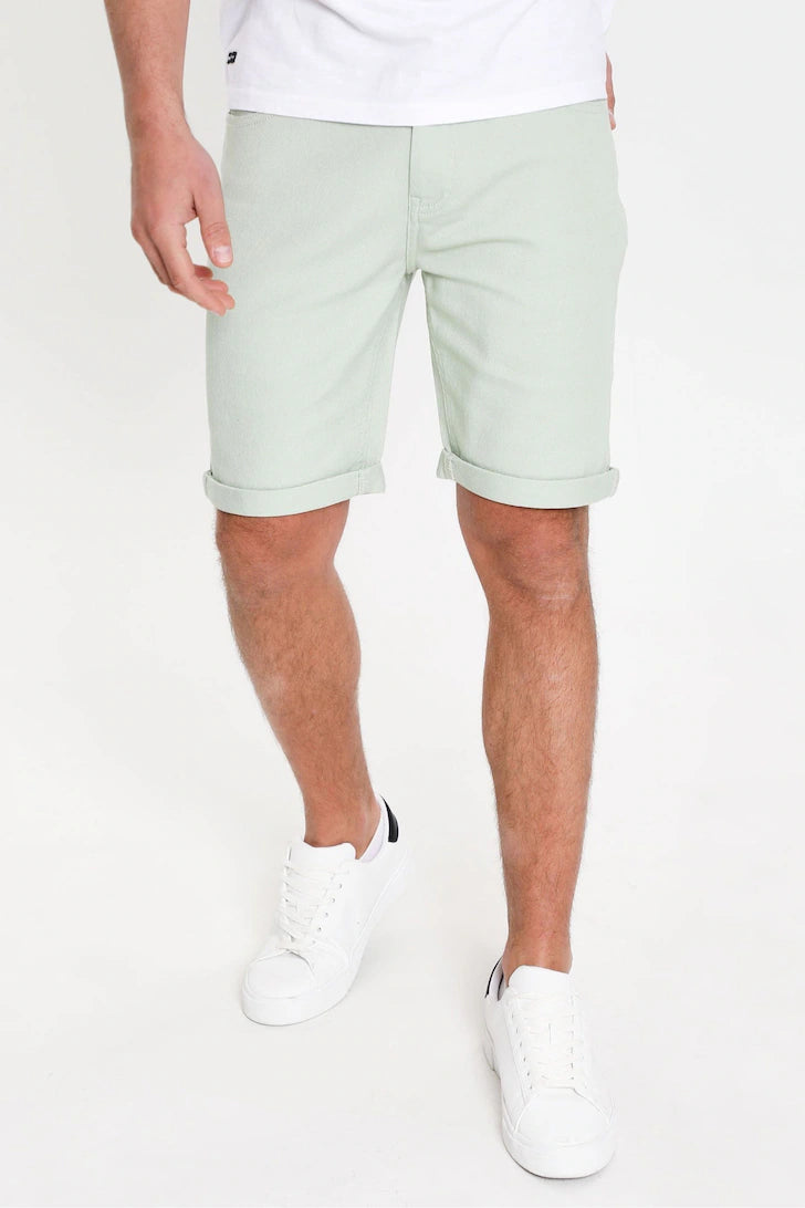 Men's White Linen Blend Cargo Shorts – Threadbare