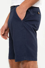 Load image into Gallery viewer, Threadbare Southsea Cotton Chino Shorts Navy - Raw Menswear
