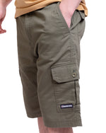 Charger l&#39;image dans la galerie, Lambretta Pockets Shorts Khaki - Raw Menswear
