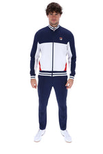 Lade das Bild in den Galerie-Viewer, FILA Tiebreaker Funnel Neck Track Top Jacket Navy/Red/White - 580
