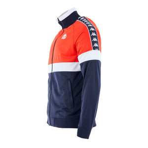 Kappa Unther Track Top Red, Blue & White - Raw Menswear