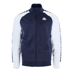 Kappa Uriah Track Top Navy / White - Raw Menswear