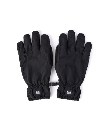 Weekend Offender Errico Polar Fleece Lined Parachute Gloves Black