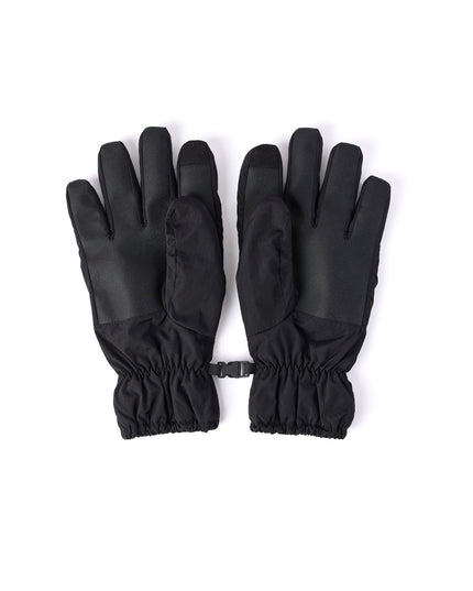 Weekend Offender Errico Polar Fleece Lined Parachute Gloves Black