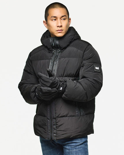 Weekend Offender Errico Polar Fleece Lined Parachute Gloves Black