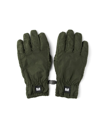 Weekend Offender Errico Polar Fleece Lined Parachute Gloves Forest Green