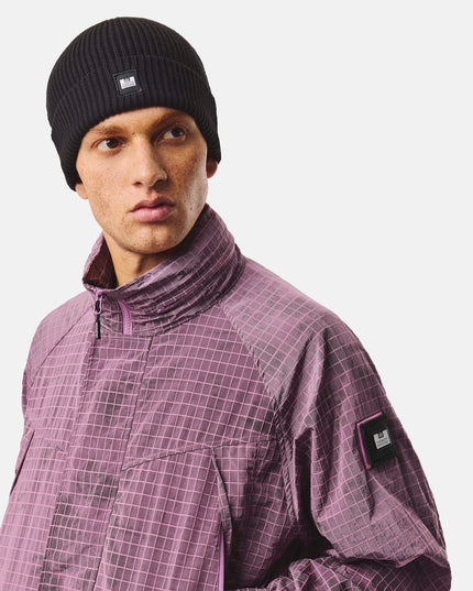 Weekend Offender Kettama Rib Knit Beanie Black