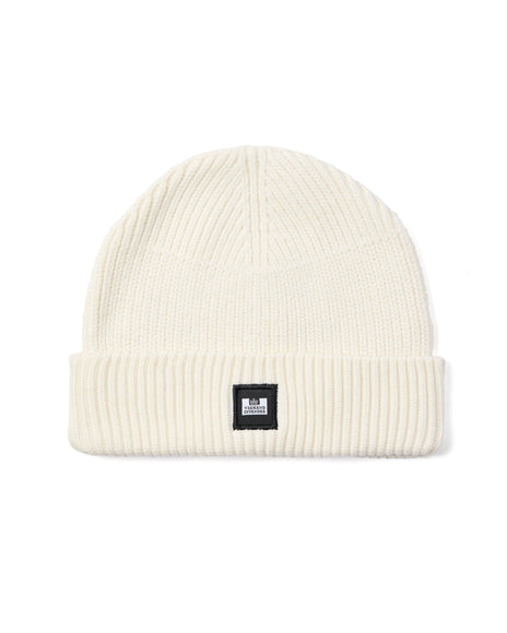 Weekend Offender Kettama Rib Knit Beanie Ivory