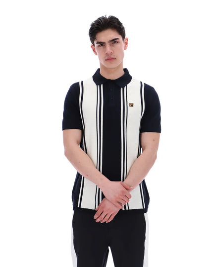 FILA Gold Buddy Bowling Style Knitted Polo 