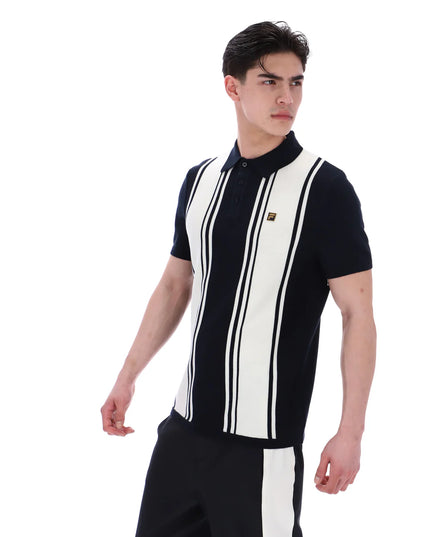 FILA Gold Buddy Bowling Style Knitted Polo 