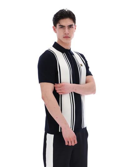 FILA Gold Buddy Bowling Style Knitted Polo 