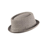 Load image into Gallery viewer, Heritage Doyle Tweed Pork Pie Hat Prince Of Wales Check Black/White - Raw Menswear

