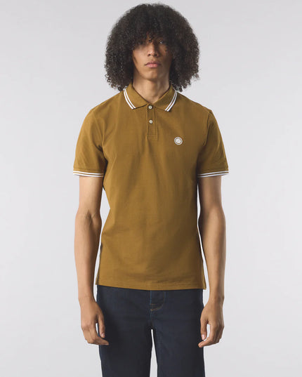 Pretty Green Barton Polo Khaki 