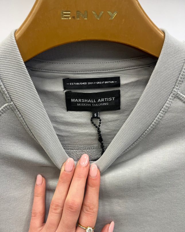 Marshall Artist Siren Crewneck Sweater Oceanic Grey - 547