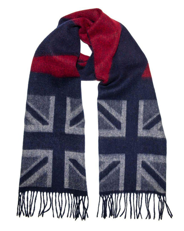 Heritage Pure Wool Union Jack Scarf 