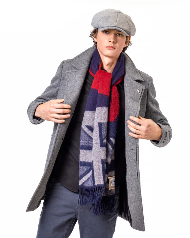 Heritage Pure Wool Union Jack Scarf 
