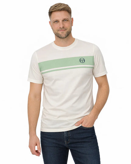 Sergio Tacchini Master Tee Gardenia/Quiet Green 