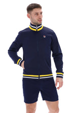 Lade das Bild in den Galerie-Viewer, FILA Dane Track Top Jacket Navy - Raw Menswear
