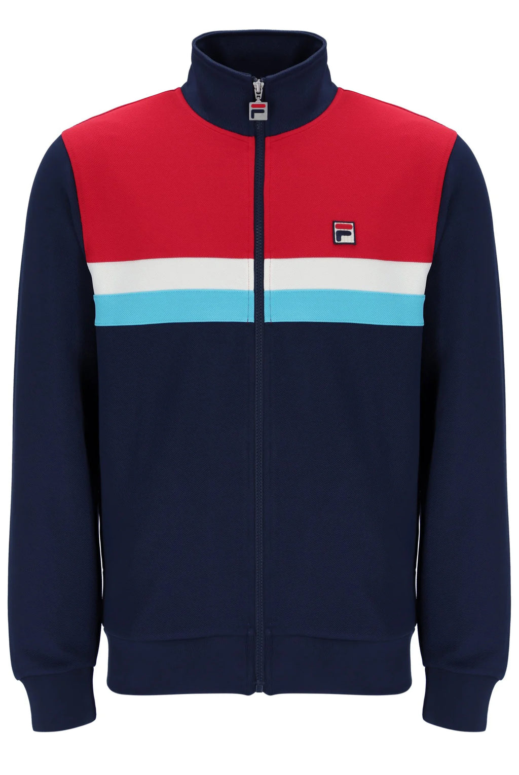 FILA Didier Colour Block Track Jacket Navy/Red/White/Blue - Raw Menswear