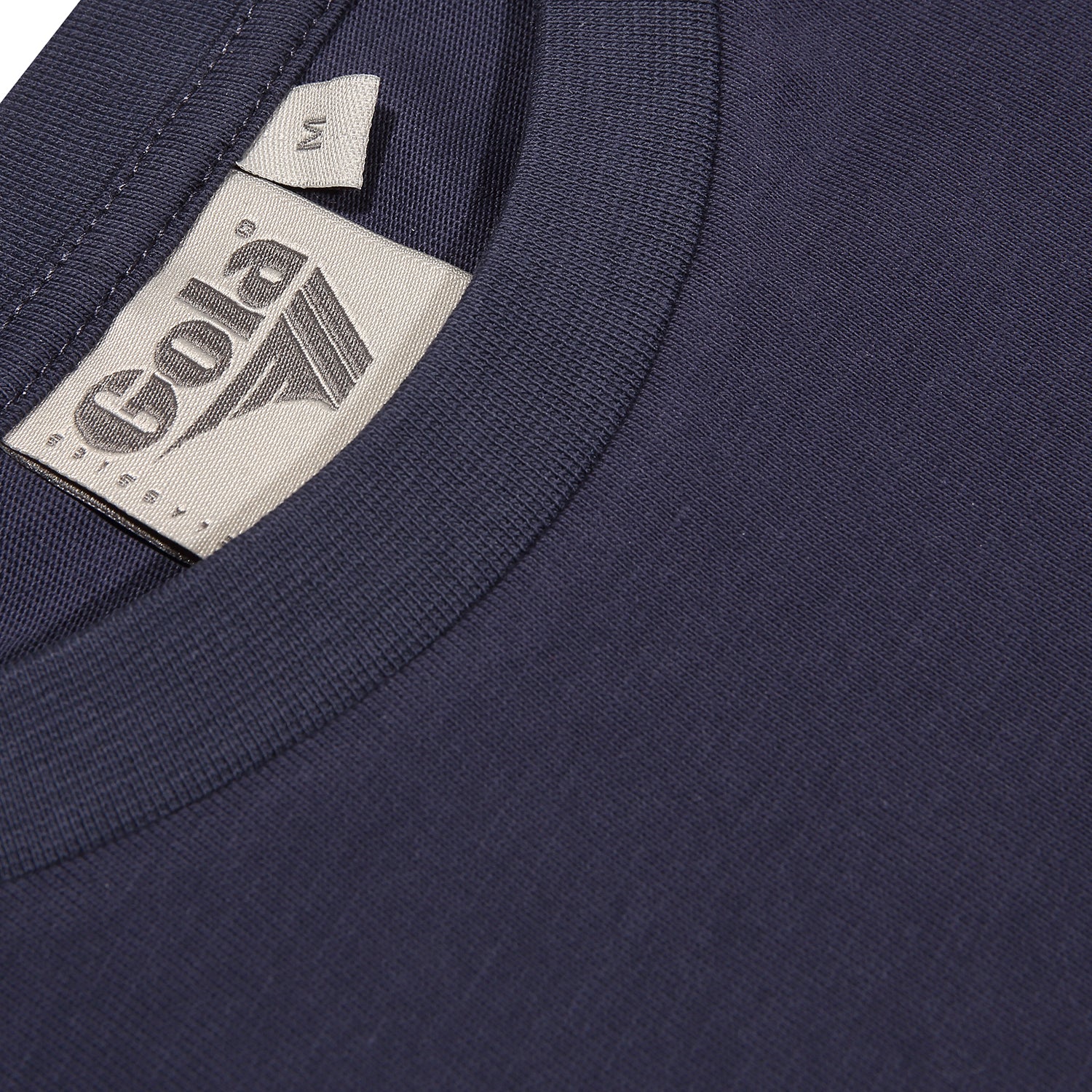 Gola Classics Printed Logo Tee Navy - Raw Menswear