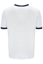 Load image into Gallery viewer, FILA Marconi Essential Ringer Tee White/Navy - 227
