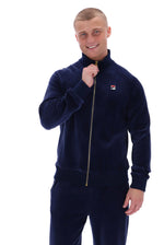 Load image into Gallery viewer, FILA Eddie Track Top Jacket Navy - Raw Menswear
