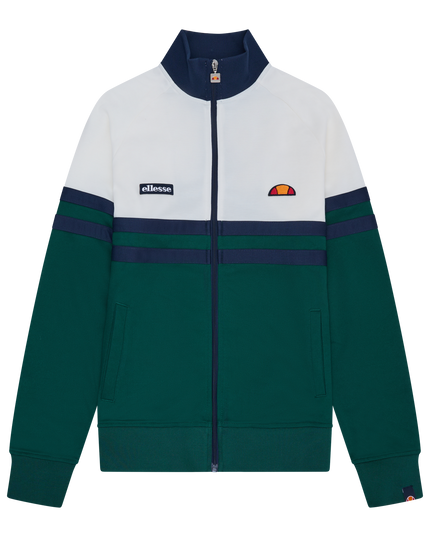 Ellesse Rimini Track Top Dark Green/Off White