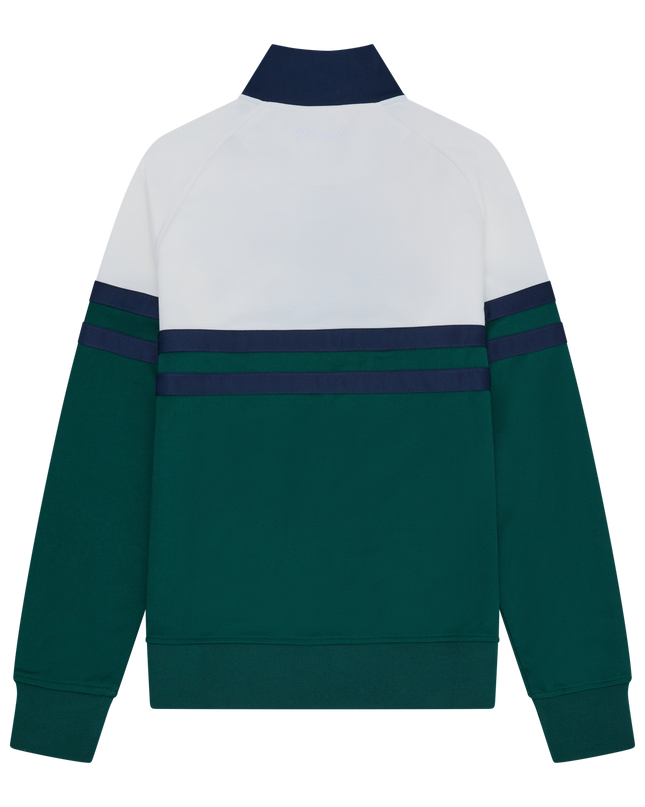 Ellesse Rimini Track Top Dark Green/Off White