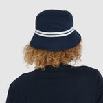 Load image into Gallery viewer, Ellesse Lorenzo Bucket Hat Navy
