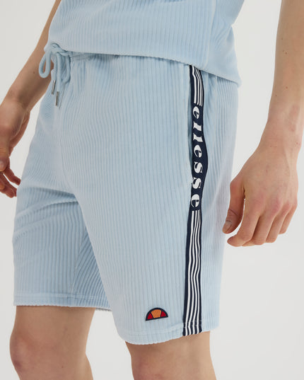 Ellesse Tomatro Velour Shorts Light Blue