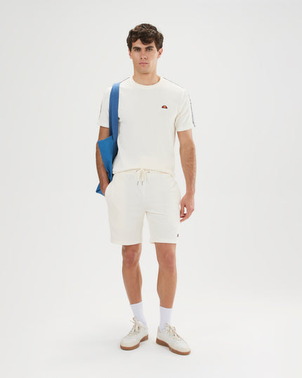 Ellesse Tomatro Velour Shorts Off White