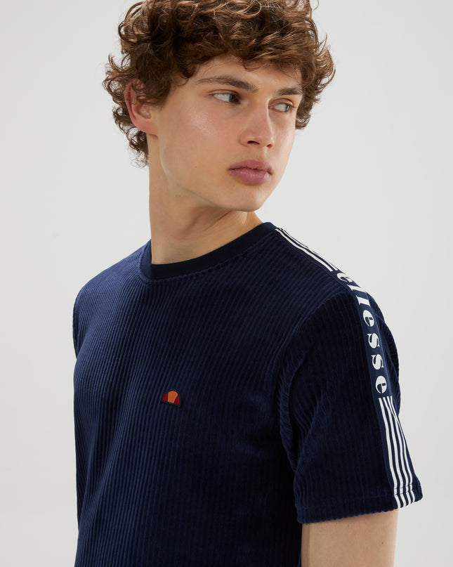 Ellesse Velour Madori Tee in Navy