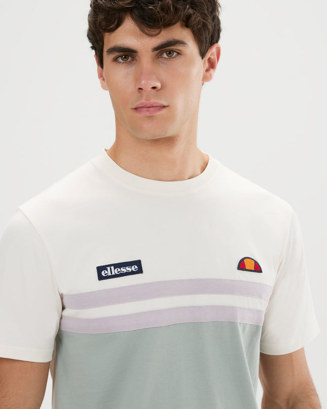 Ellesse Venire Tee in Sage/Off White