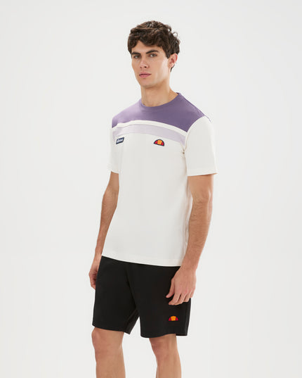 Ellesse Vignola Tee in Off White/Lilac
