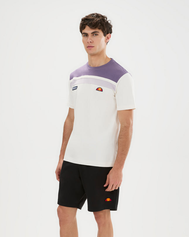 Ellesse Vignola Tee in Off White/Lilac