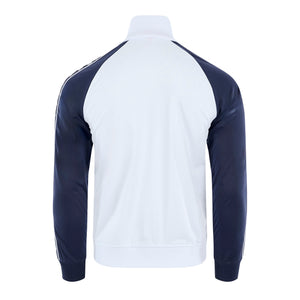 Kappa Uriah Track Top White / Navy - Raw  Menswear