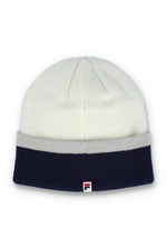 Load image into Gallery viewer, FILA Case Turn Up Beanie Hat Navy
