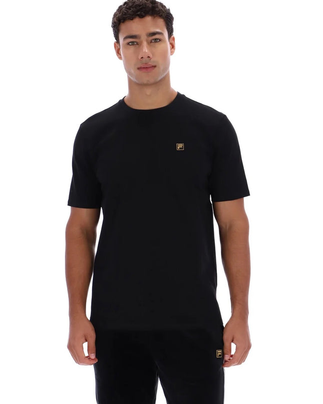 FILA Yaxley 5 Premium Tee Black/Gold