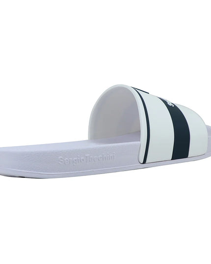 Sergio Tacchini Caspio Sliders in White