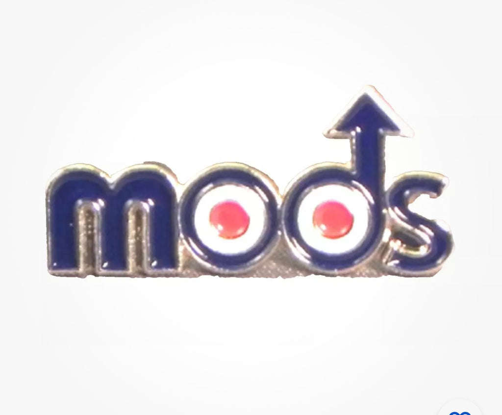 MODS Double Target Pin Badge Red/White/Blue - Raw Menswear