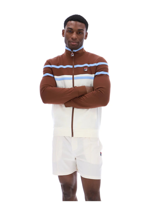 FILA Giovanni Contract Panels Track Top Gardenia/Cappuccino
