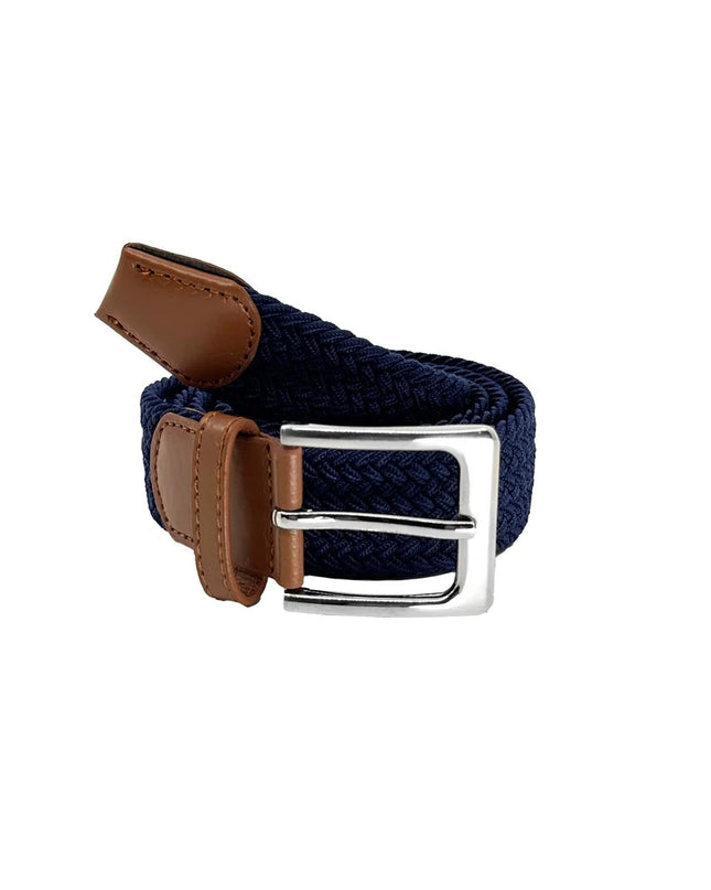 Heritage Braid Belt Navy