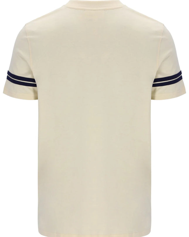 Sergio Tacchini Grello Crew Neck Tee Sandshell/Maritime Blue